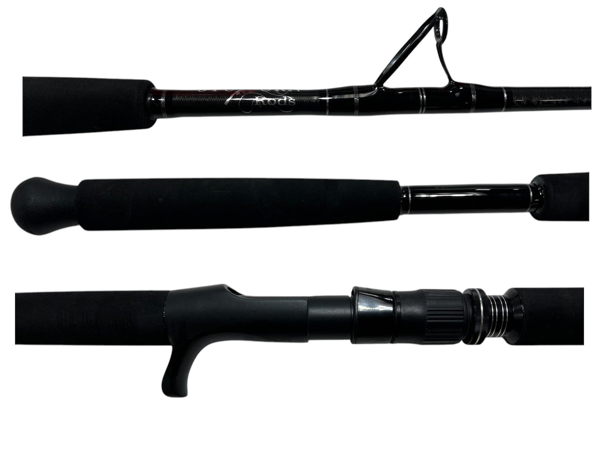 Time R Rod GREYLIGHT JIGGING ROD 60-100lb 350-500g 6ft 2-4weeks build time ...