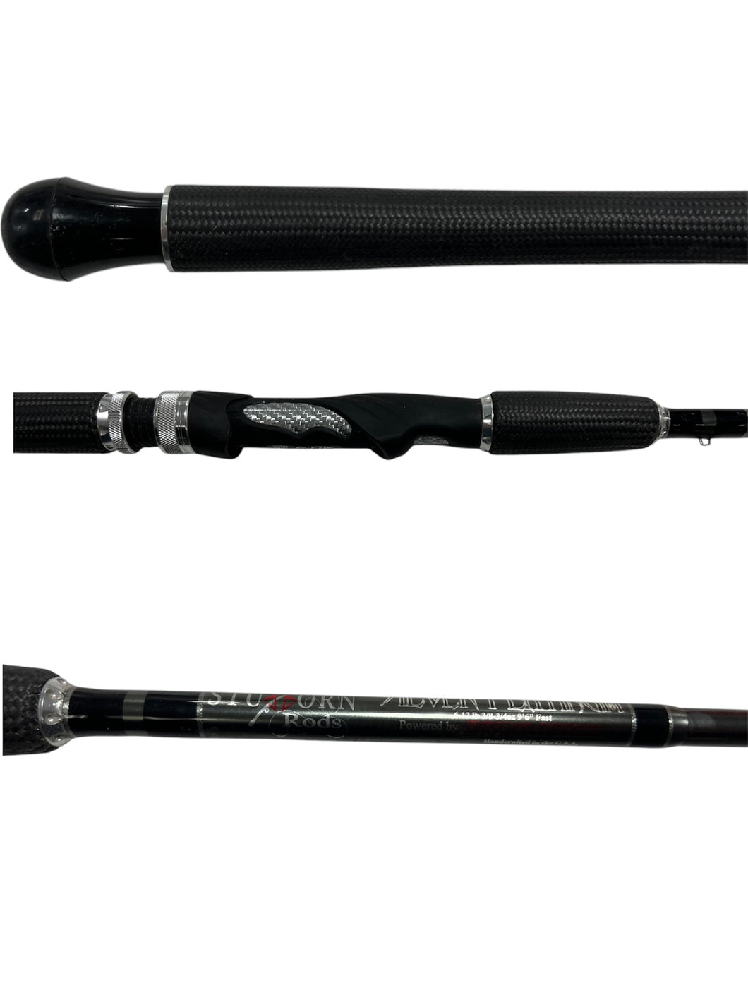 9'6 SILVER PLATNUM SPINNING ROD 12-30LB ALLOW 2-3 WEEK BUILD TIME